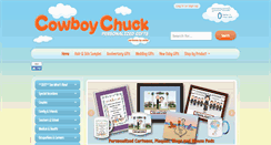 Desktop Screenshot of cowboychuck.com